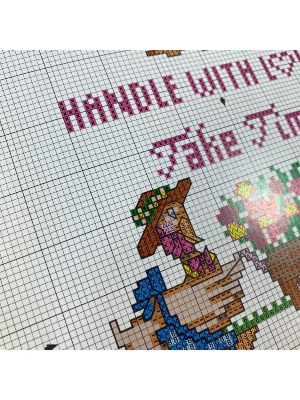 Momma Says In Waste Canvas Cross Stitch Instruction Book 4 By Figi Graphics